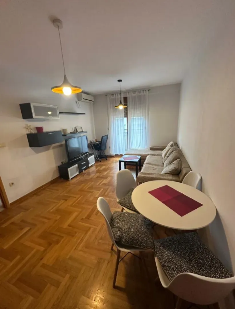 Izdavanje, jednosoban stan, 46m², Stari Aerodrom, Podgorica