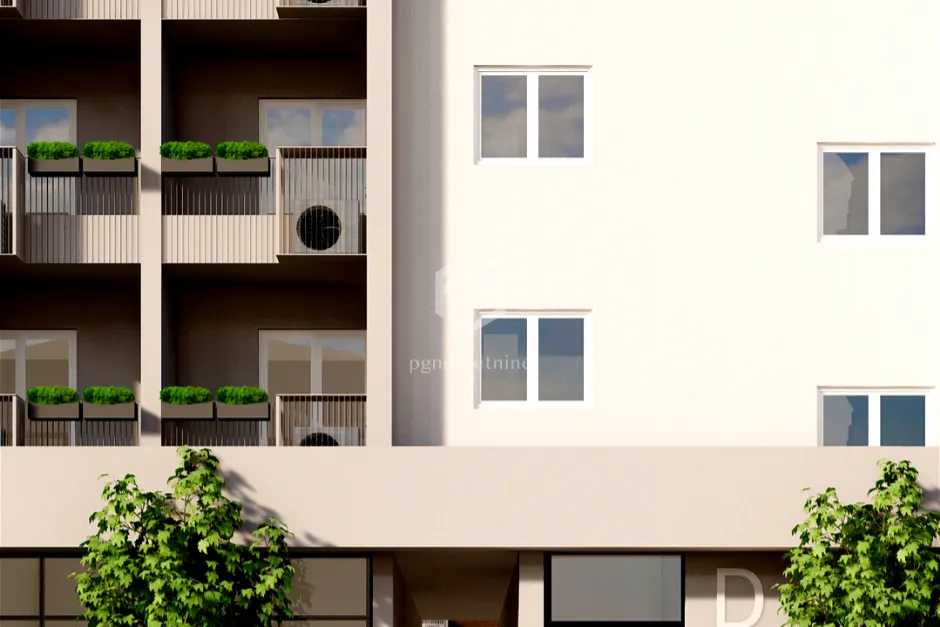 Prodaja, jednosoban stan, 45m², Stari Aerodrom, Podgorica