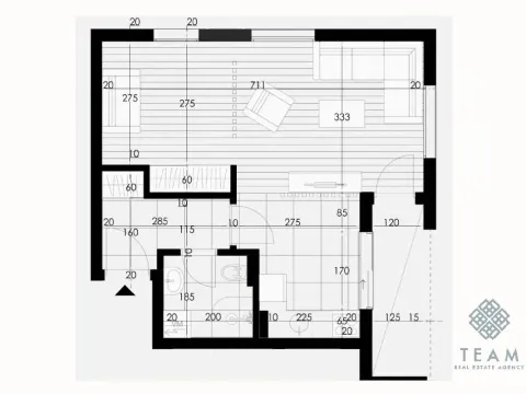 Prodaja, jednosoban stan, 44m², Momišići, Podgorica - image 8