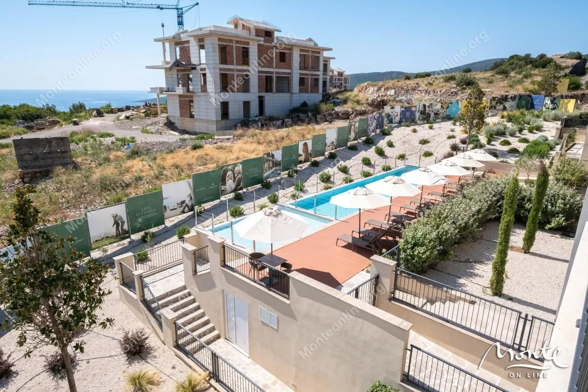 Prodaja, dvosoban stan, 93m², Luštica Bay, Tivat