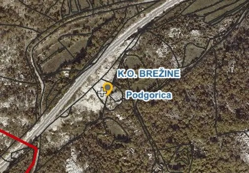 Prodaja, plac, 589m², Brežine, Podgorica