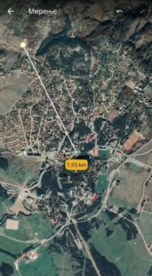 Prodaja,  zemljište, 1550m2, Zova, Zlatibor