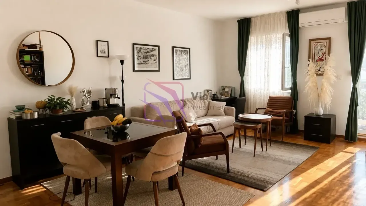 Sale, one bedroom apartment, 54m², Vezirov Most, Podgorica