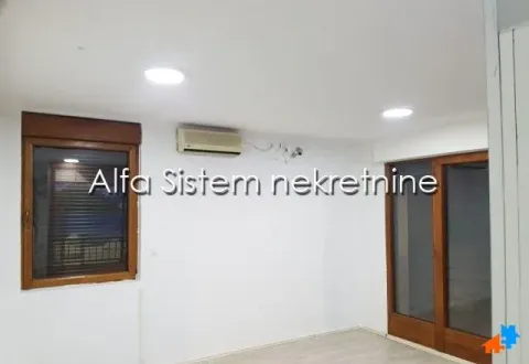 Empty room with white walls, wooden joinery, and an air conditioning unit. - image 5