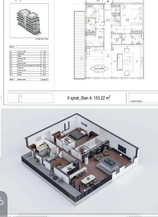 Prodaja, četvorosoban stan, 153m², Vračar Centar, Vračar Sve Podlokacije