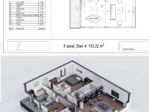 Sale, four bedroom apartment, 153m², Vračar Centar, Vračar Sve Podlokacije
