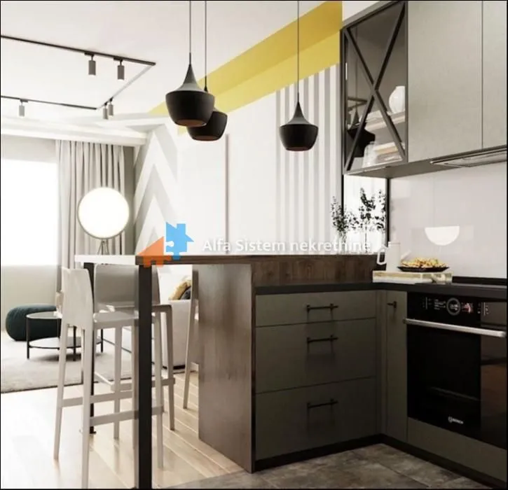 Rent, two bedroom apartment, 48m², Novi Beograd Blok 67, Novi Beograd Sve Podlokacije
