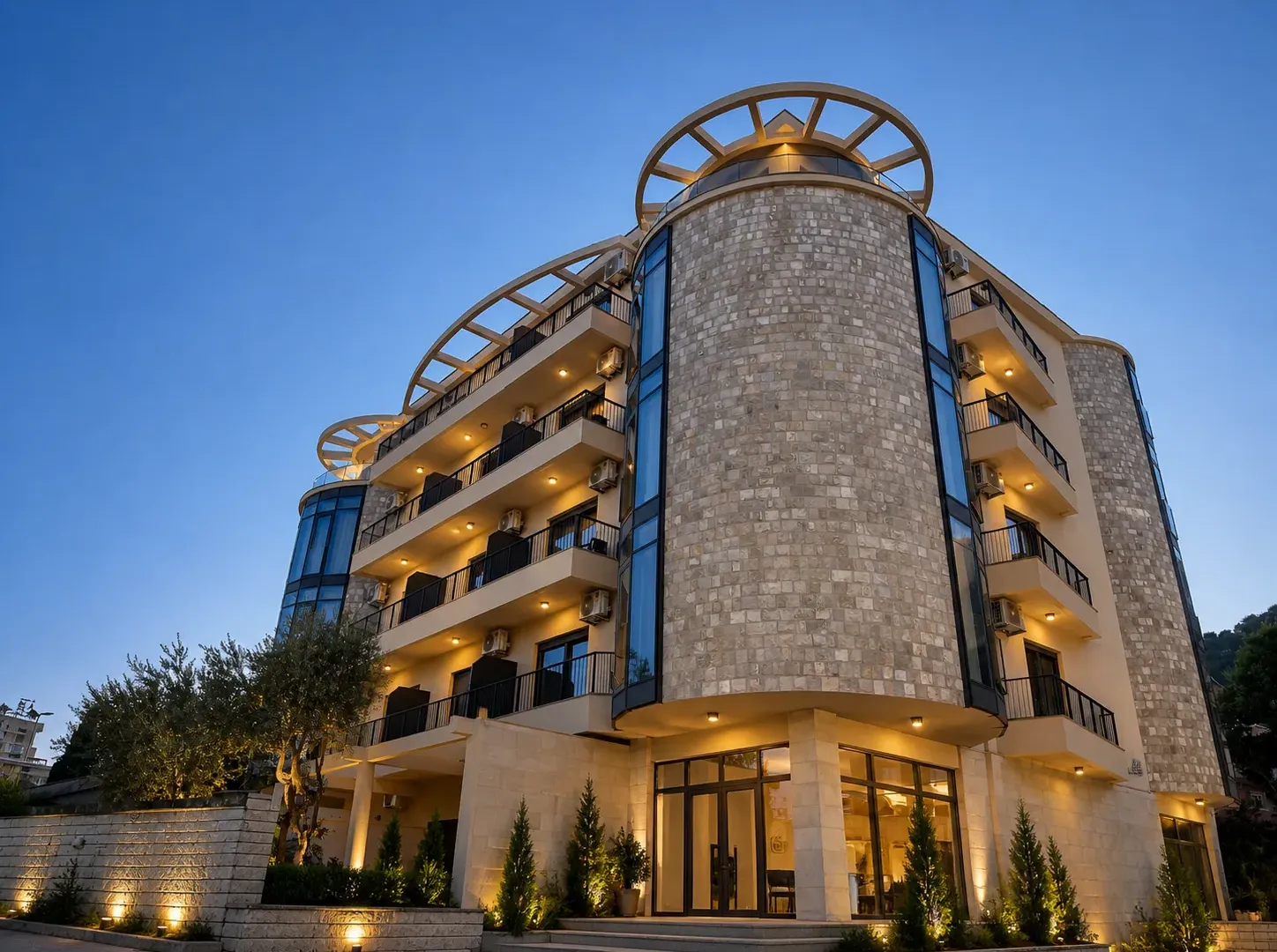 Rent, one bedroom apartment, 42m², Bečići, Budva