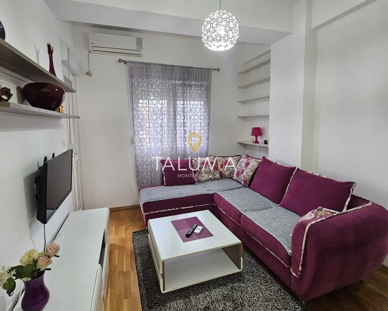 Rent, one bedroom apartment, 40m², Zabjelo, Podgorica