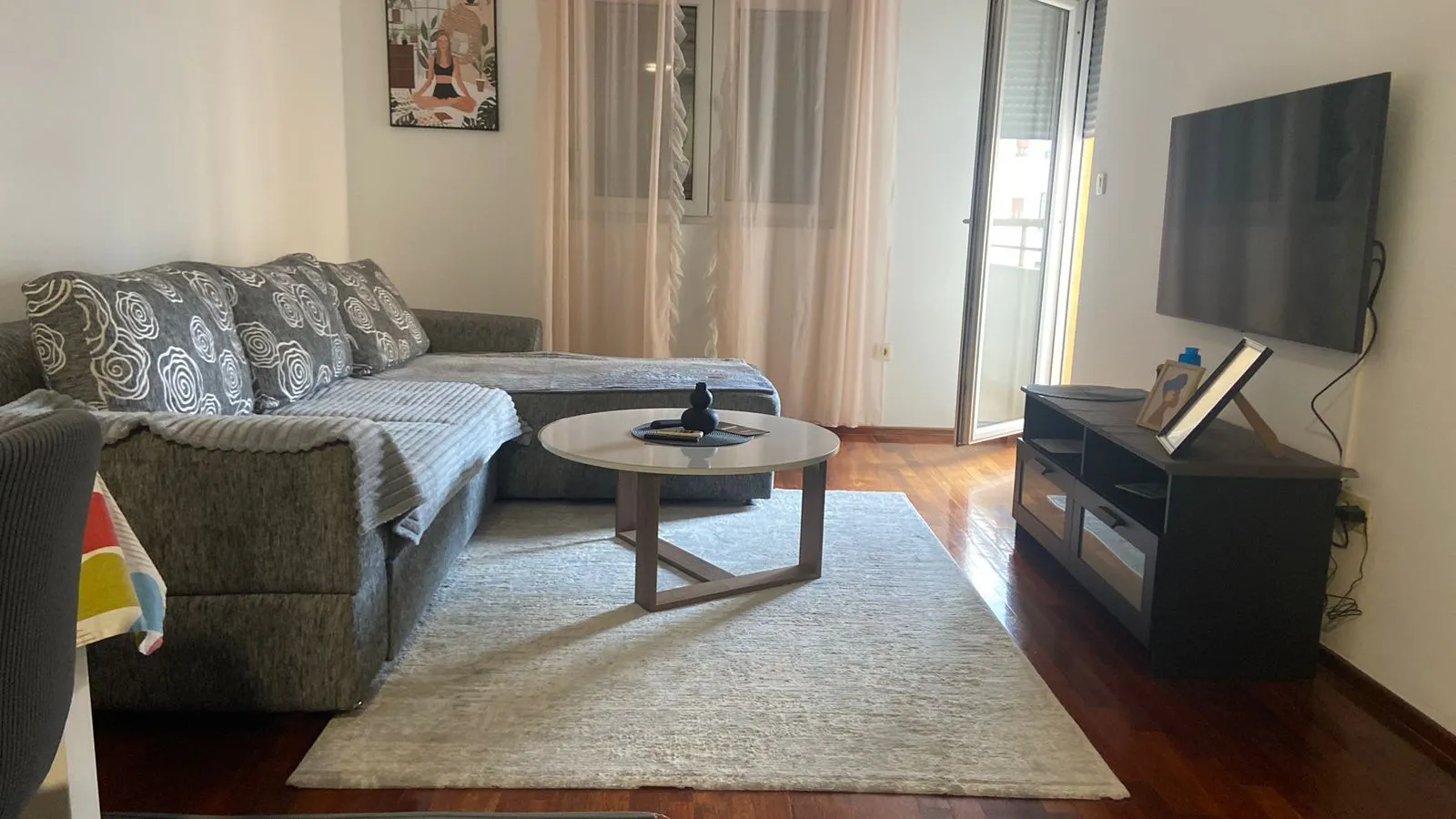 Rent, one bedroom apartment, 47m², Stari Aerodrom, Podgorica