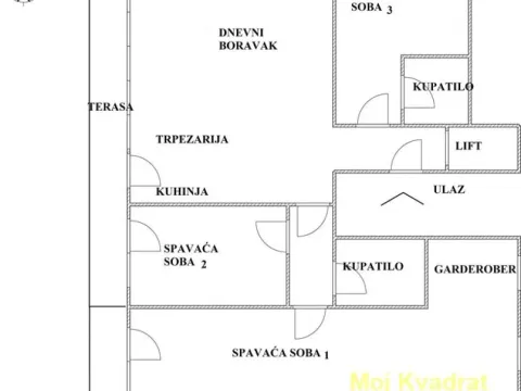 Sale, four bedroom apartment, 170m², Vračar Sve Podlokacije, Beograd - image 1