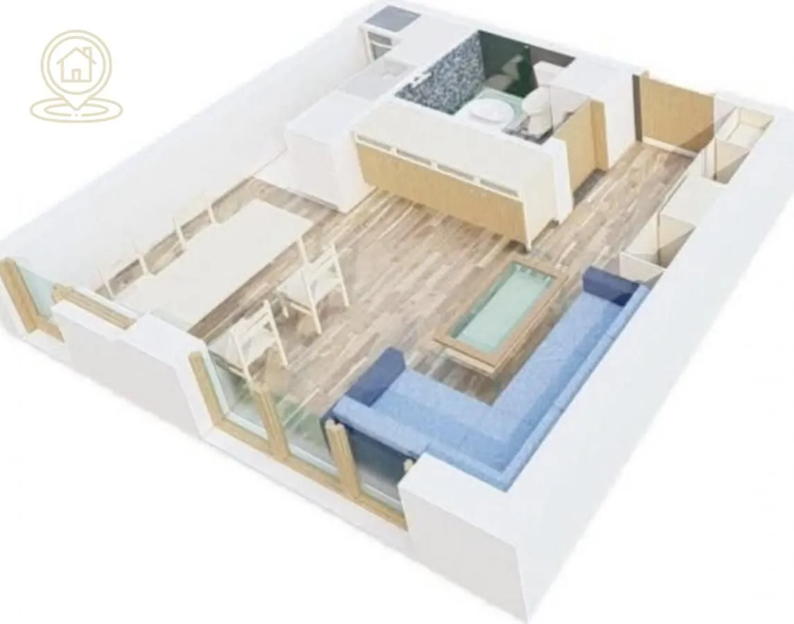 Prodaja, dvosoban stan, 54m², Donja Vrežina, Niš