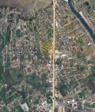 Satelitski snimak lokacije sa oznakom naselja Donja Gorica. - image 2