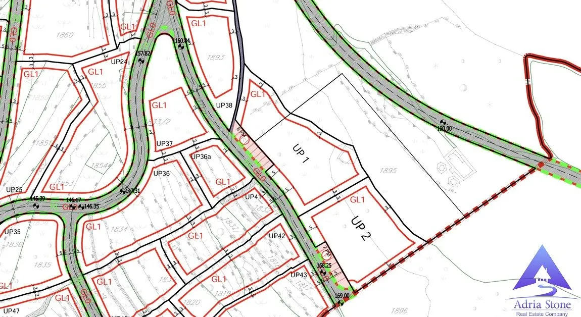Prodaja, plac, 4660m², Reževići, Budva