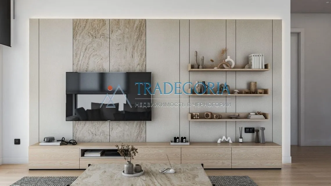 Prodaja, jednosoban stan, 64m², Reževići, Budva
