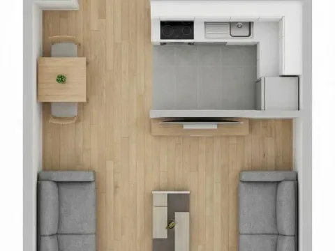 Sale, studio apartment, 32m², Kavač, Kotor - image 10