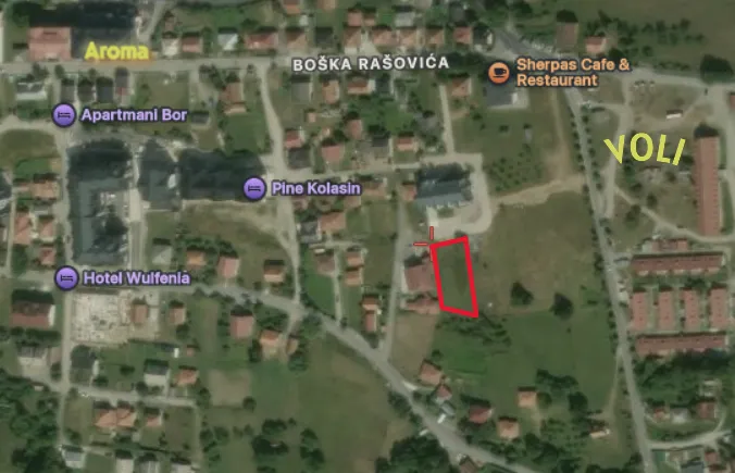Prodaja, plac, 943m², Centar, Kolašin