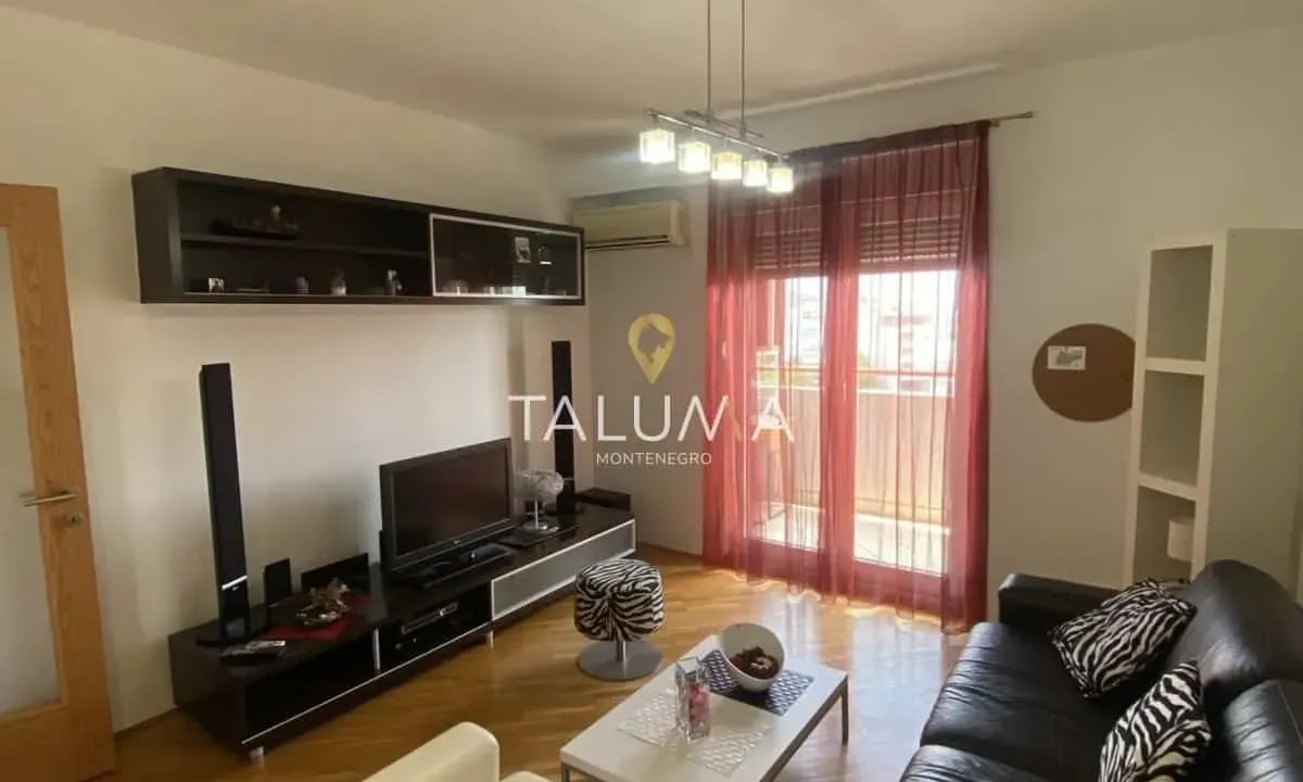 Rent, one bedroom apartment, 50m², Preko Morače, Podgorica