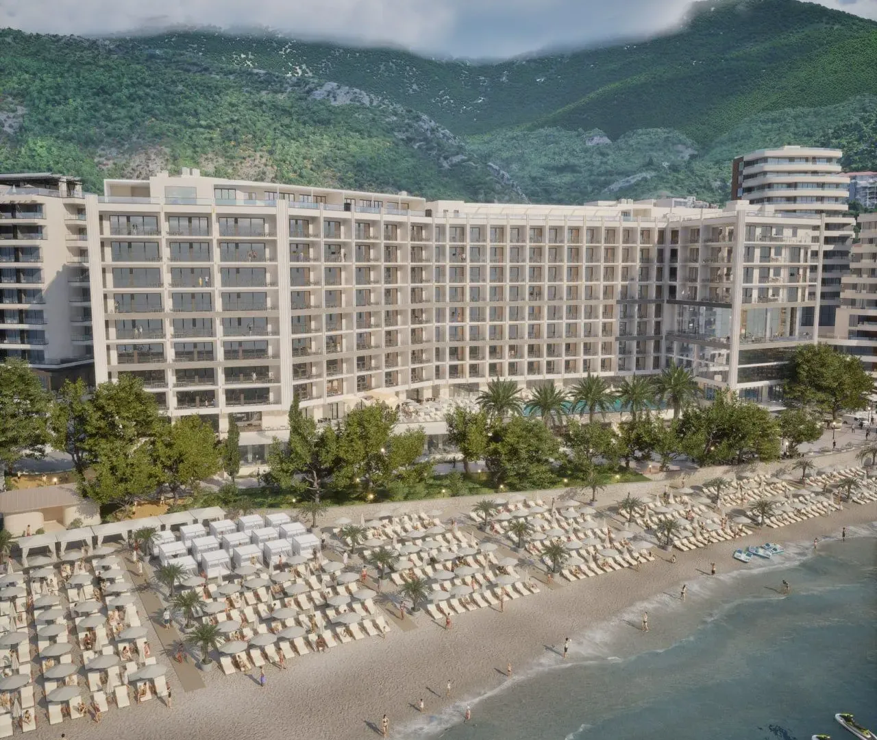 Prodaja, jednosoban stan, 56m², Rafailovići, Budva
