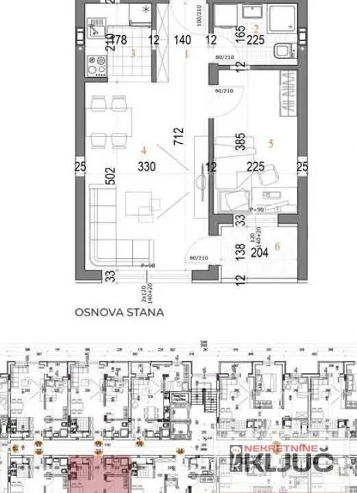 Prodaja, jednosoban stan, 38m², Bulevar patrijarha Pavla, Novi Sad Sve Podlokacije