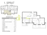 Prodaja, dvosoban stan, 86m², Tološi, Podgorica - image 4