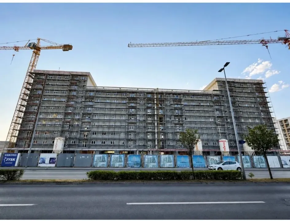 Sale, one bedroom apartment, 38m², Stari Aerodrom, Podgorica