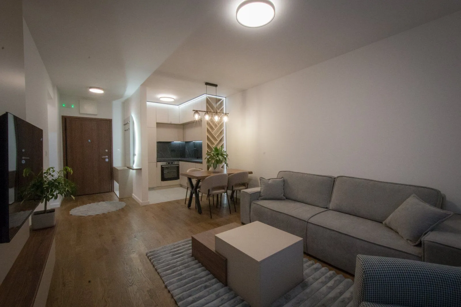 Rent, one bedroom apartment, 59m², Central Point, Podgorica