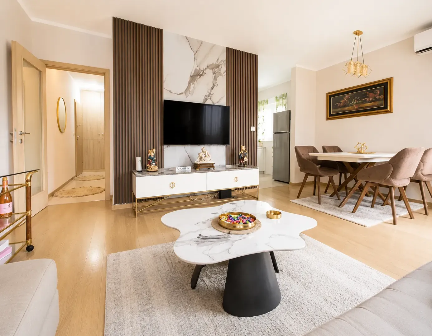 Rent, one bedroom apartment, 55m², City Kvart, Podgorica