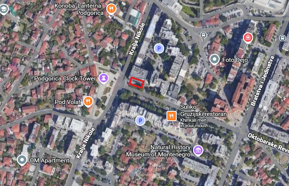 Izdavanje, poslovni prostor, 17m², Blok 7, Podgorica