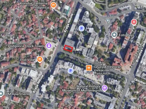 Izdavanje, poslovni prostor, 17m², Blok 7, Podgorica