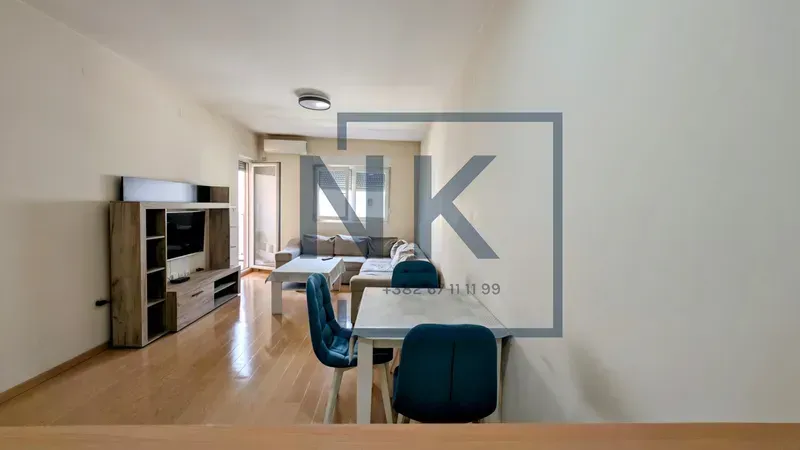 Izdavanje, jednosoban stan, 46m², City Kvart, Podgorica