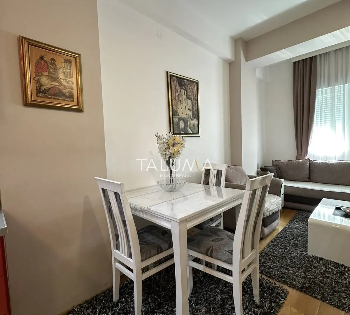 Izdavanje, jednosoban stan, 43m², Ljubović, Podgorica