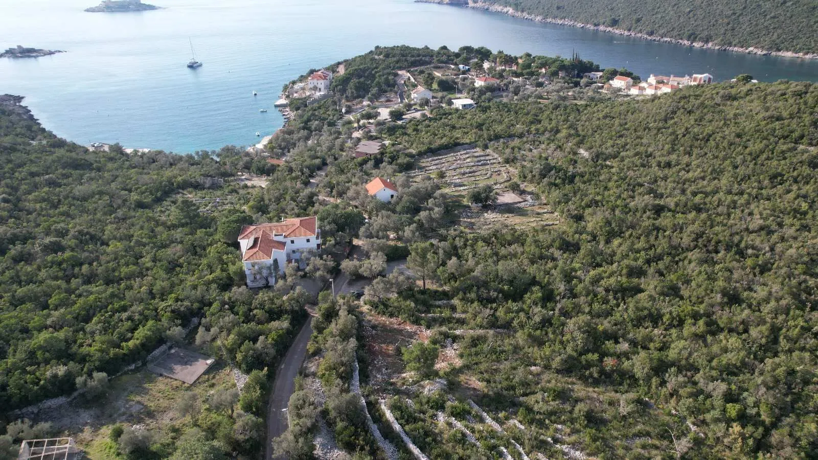 Prodaja, plac, 1034m², Luštica, Tivat