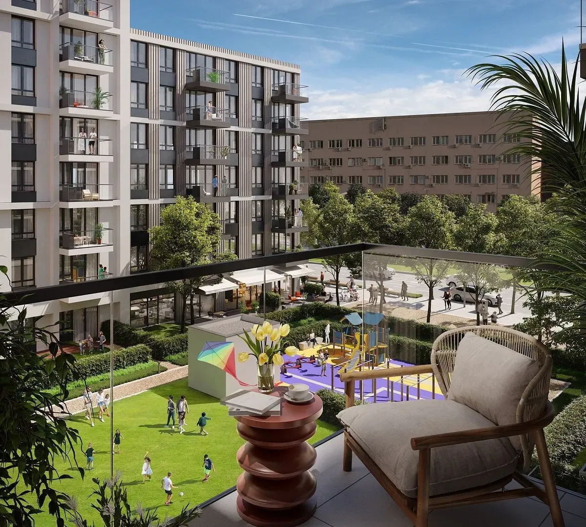 Sale, four bedroom apartment, 125m², Beograd Na Vodi, Beograd