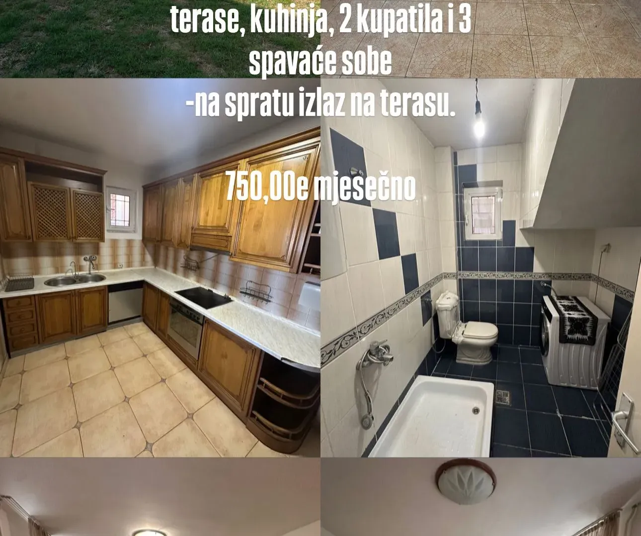 Izdavanje, kuća, 400m², Tološi, Podgorica