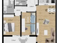 Prodaja, dvosoban stan, 67m², Stari Aerodrom, Podgorica - image 8