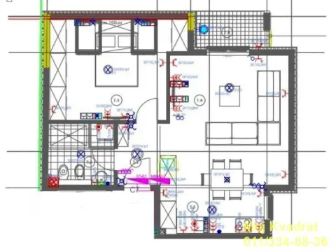 Prodaja, dvosoban stan, 60m², Savski Venac, Beograd - image 18