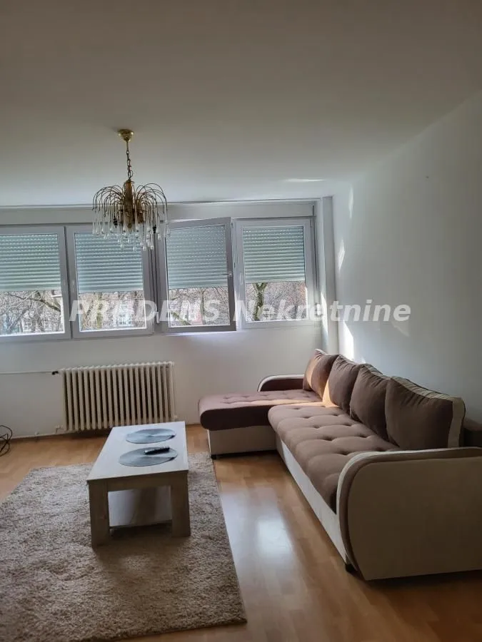 Rent, two bedroom apartment, 59m², Novi Beograd Blok 1 Fontana, Novi Beograd Sve Podlokacije