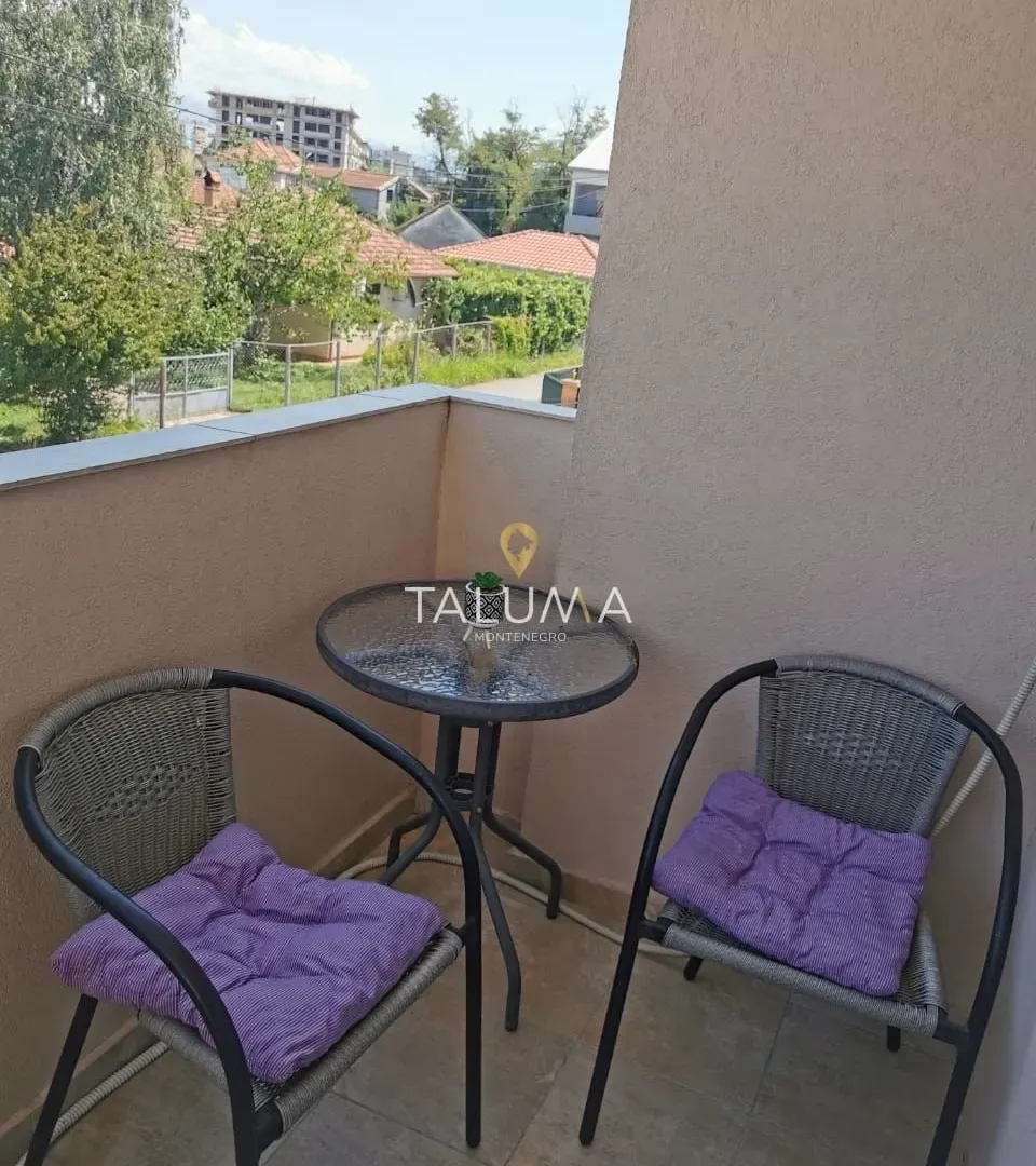 Rent, one bedroom apartment, 43m², Zabjelo, Podgorica