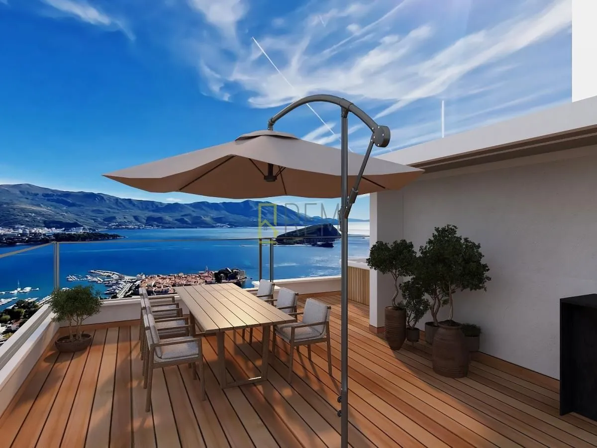 Sale, two bedroom apartment, 122m², Centar, Budva