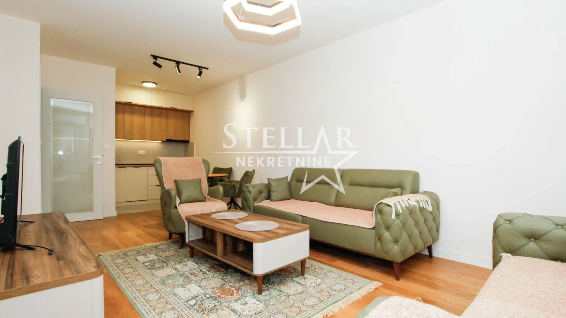 Rent, one bedroom apartment, 49m², Central Point, Podgorica
