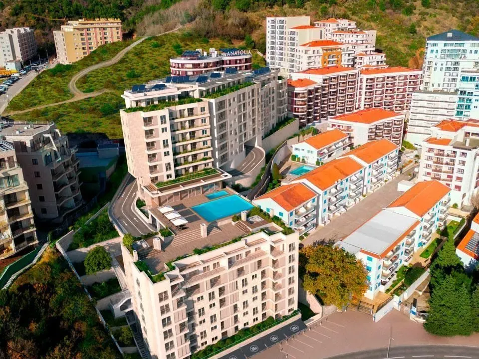 Prodaja, jednosoban stan, 53m², Bečići, Budva