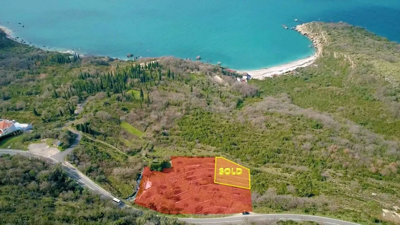 Prodaja, plac, 4049m², Reževići, Budva