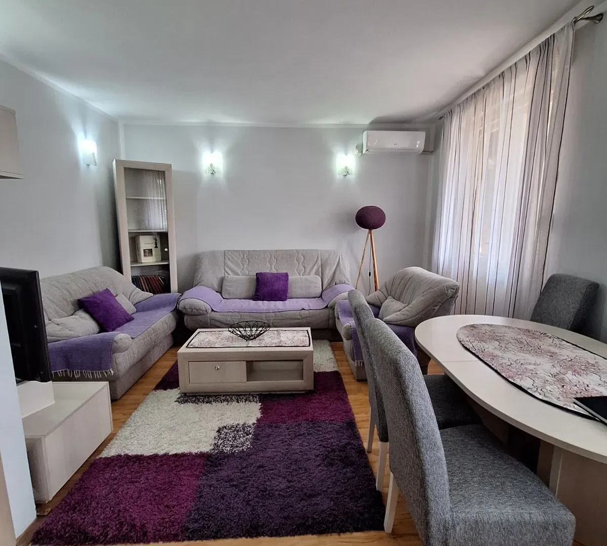 Rent, one bedroom apartment, 60m², Preko Morače, Podgorica