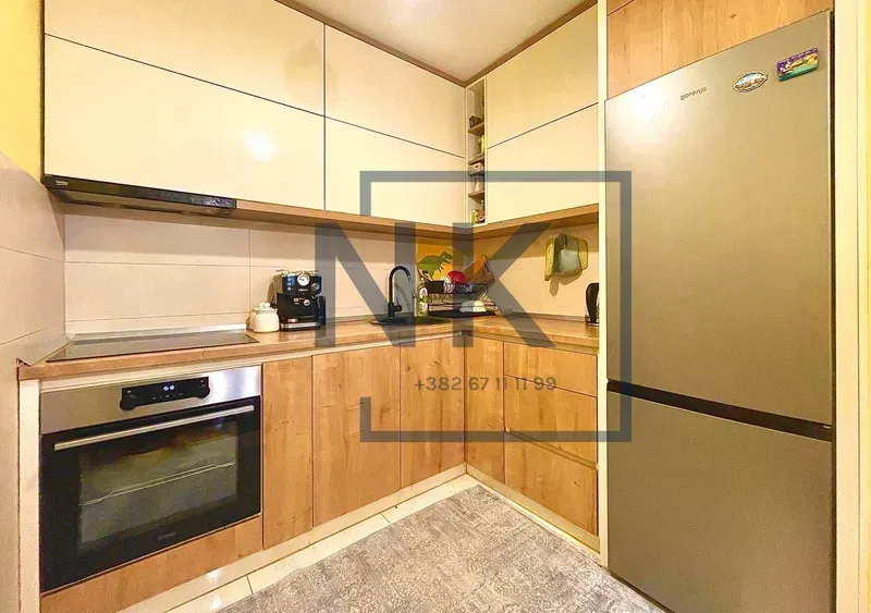 Rent, one bedroom apartment, 46m², City Kej, Podgorica