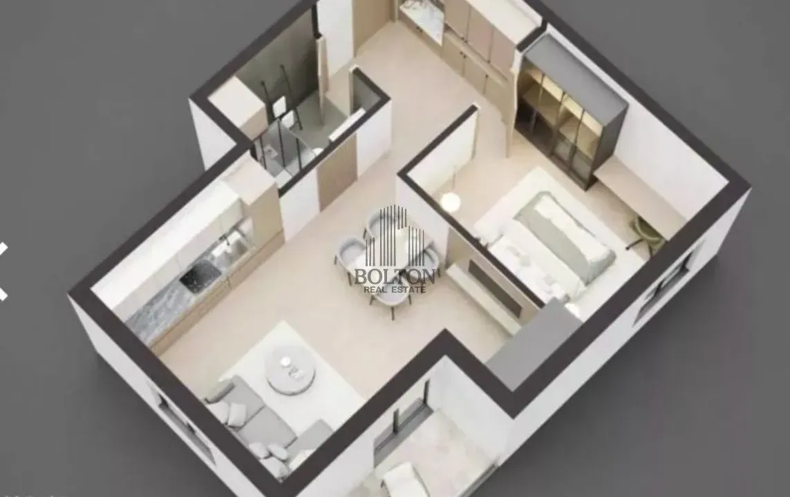 Prodaja, dvosoban stan, 46m², Voždovac, Voždovac Sve Podlokacije