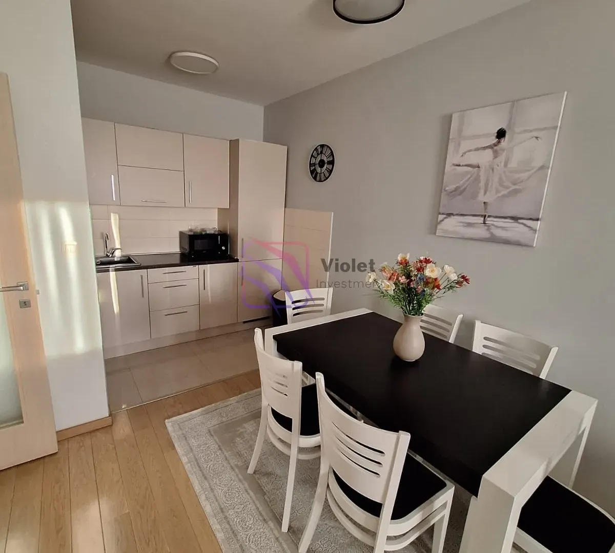 Rent, one bedroom apartment, 46m², City Kvart, Podgorica