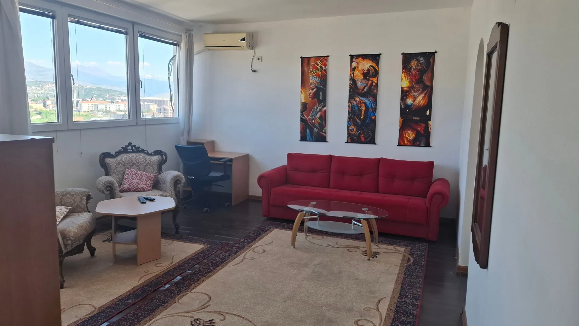 Izdavanje, jednosoban stan, 58m², Centar, Podgorica