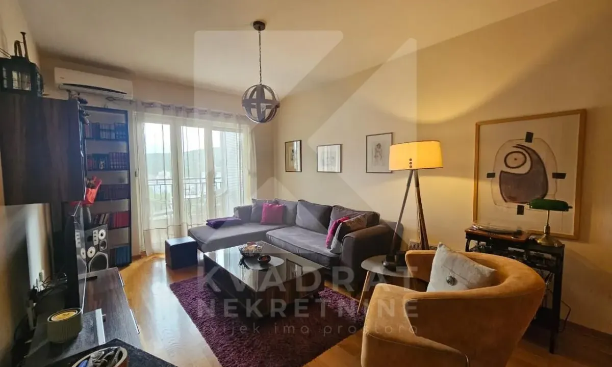 Sale, one bedroom apartment, 52m², Blok 6, Podgorica