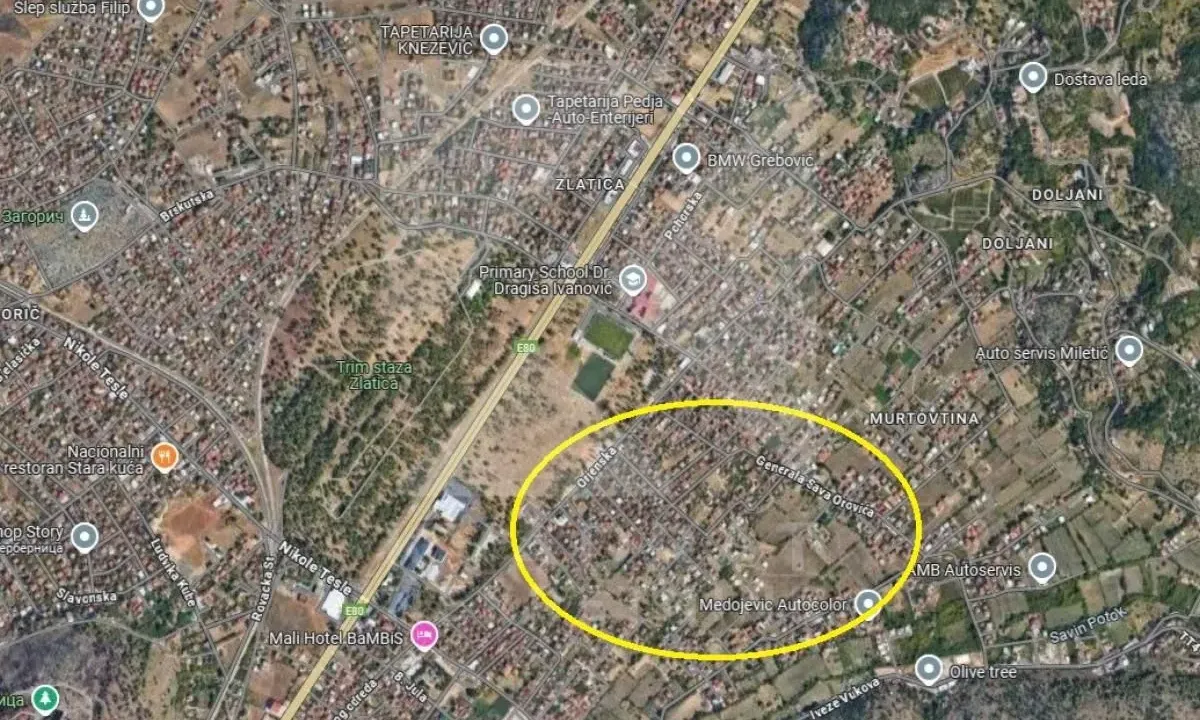 Sale, land lot, 472m², Murtovina, Podgorica